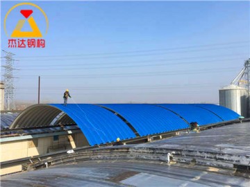 淮安盱眙三河農場倉間罩棚工程